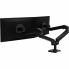 Ergotron LX Pro Dual Side-by-Side Monitor Arm, Black
